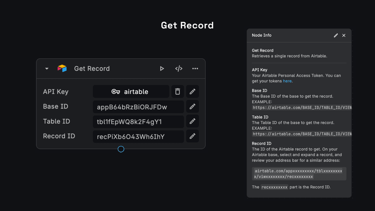 Get Record Node