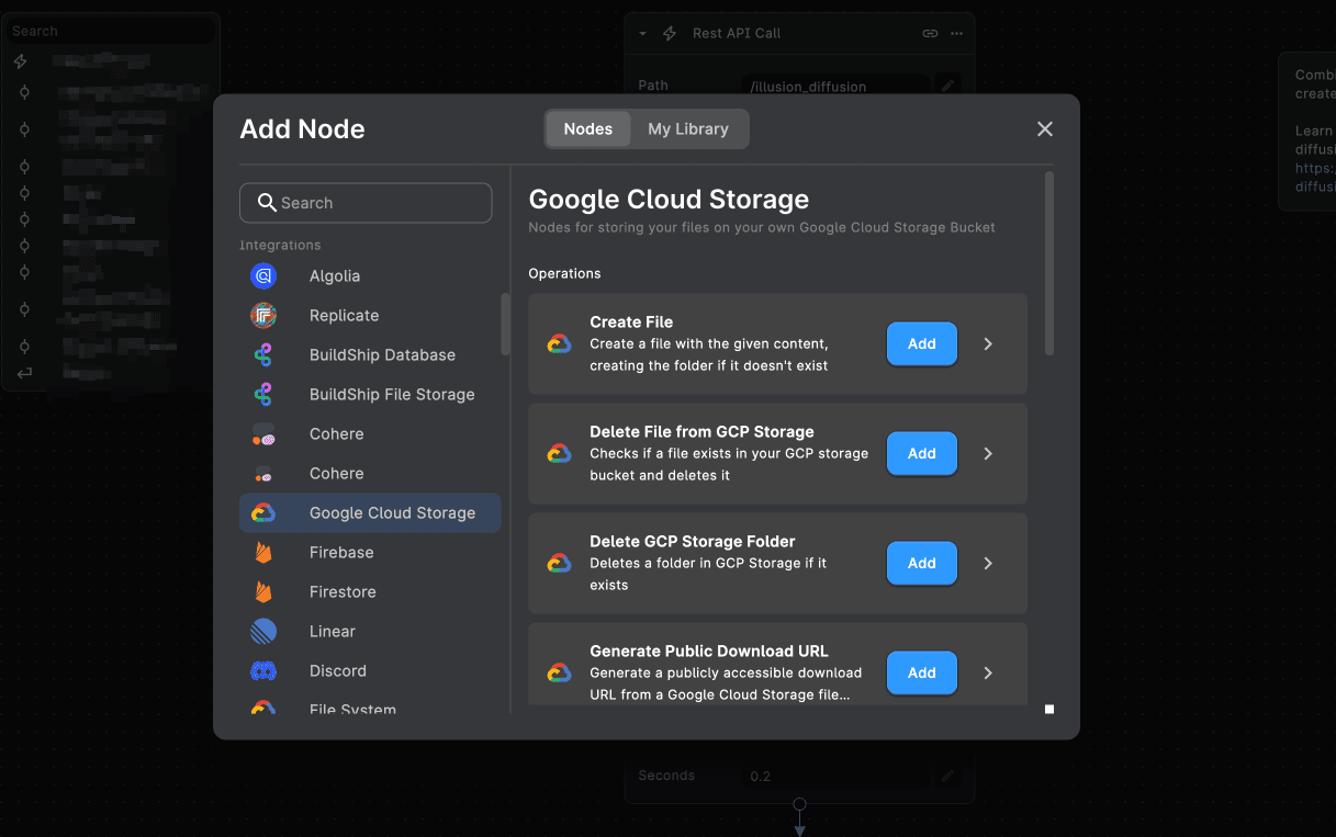 GCP Storage