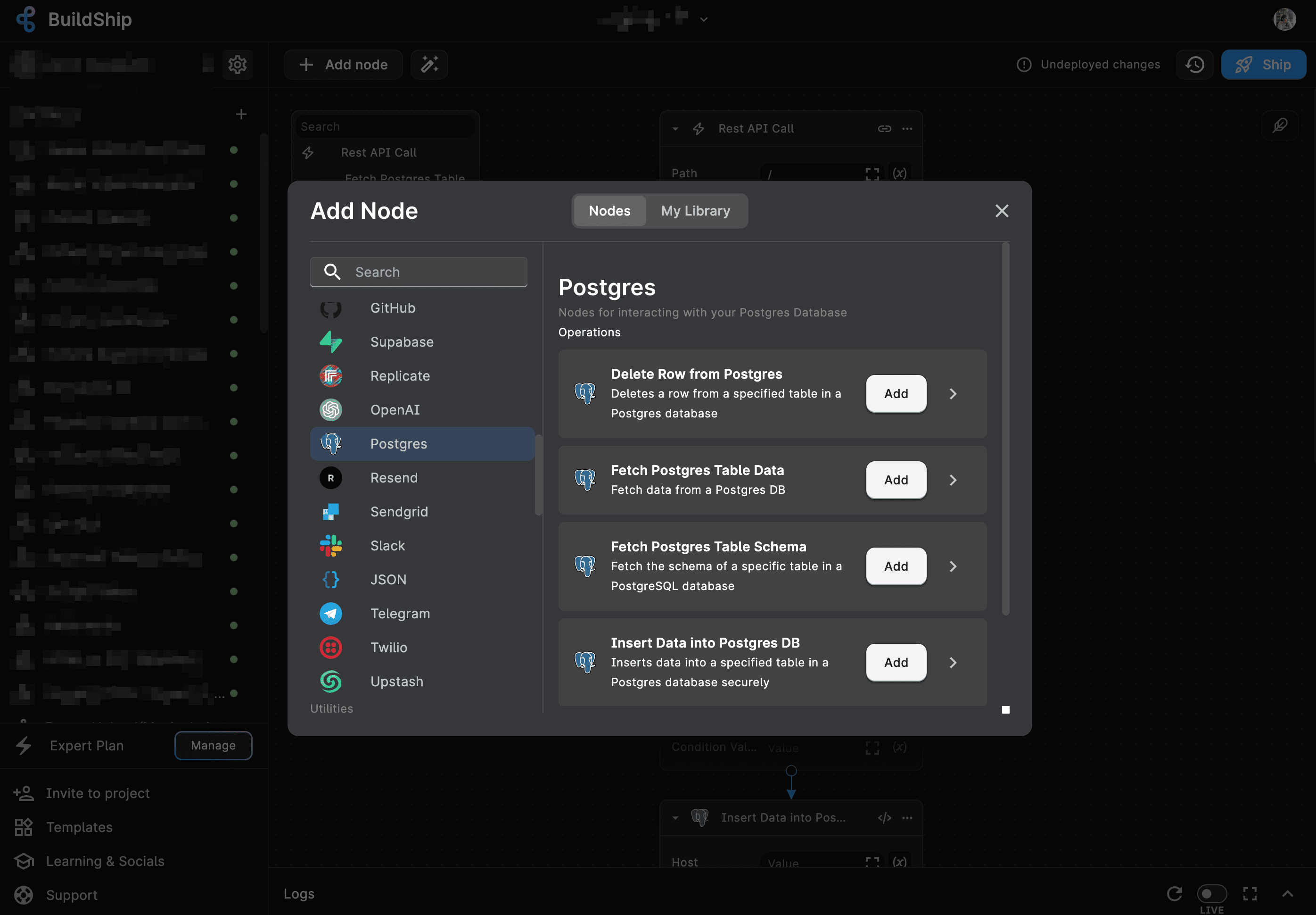 Postgres Integration