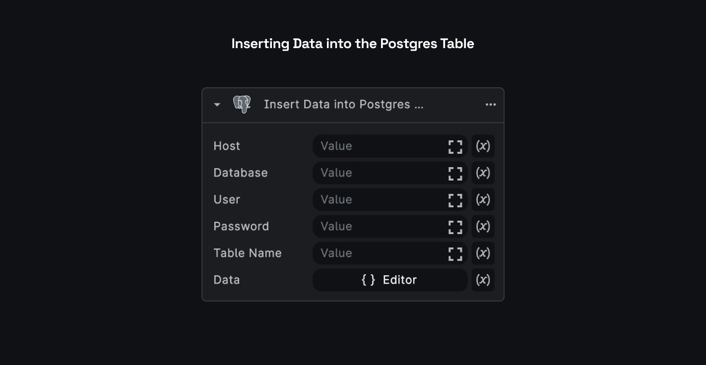 Postgres Integration