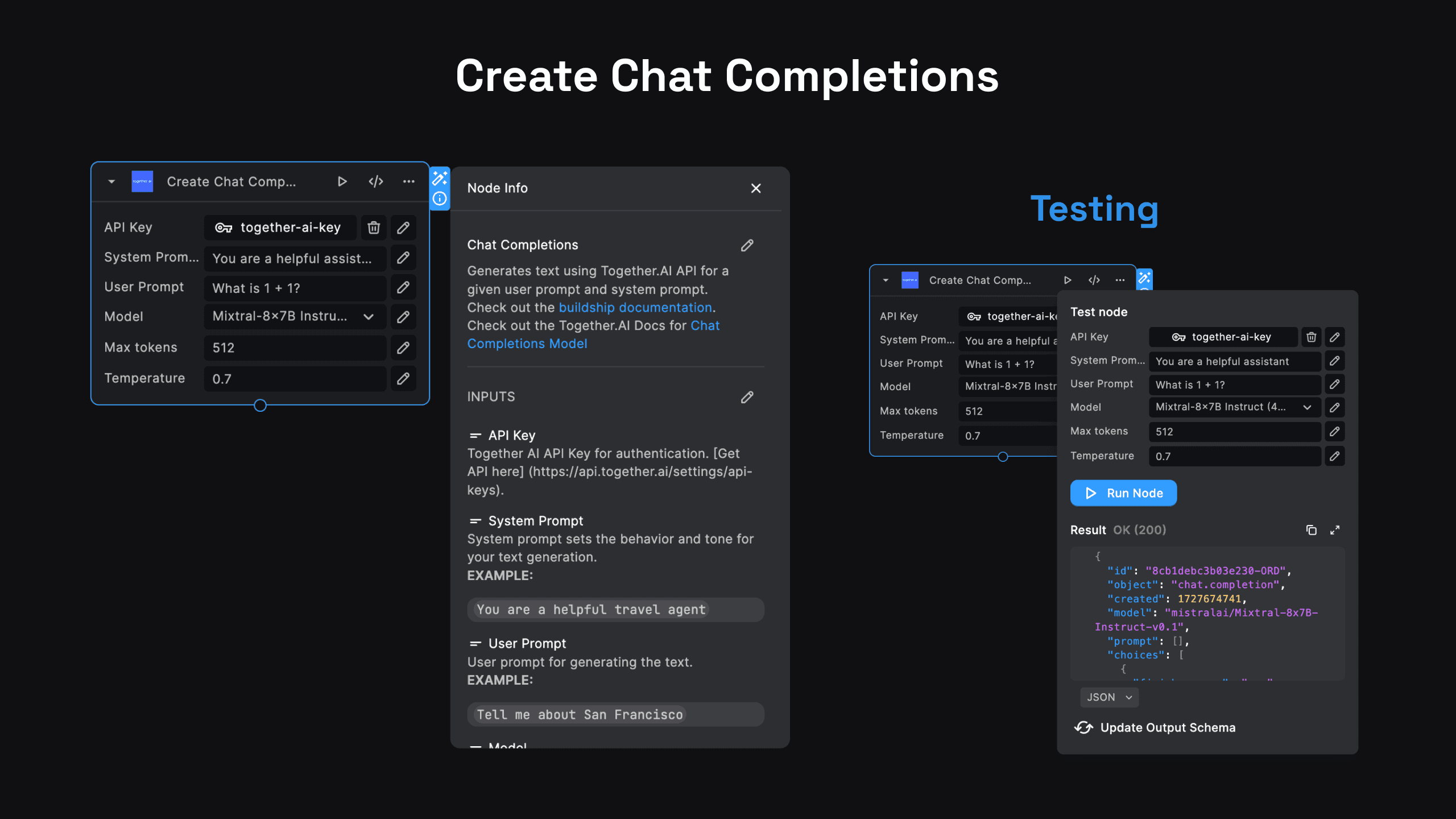 Create Together AI Chat Completions