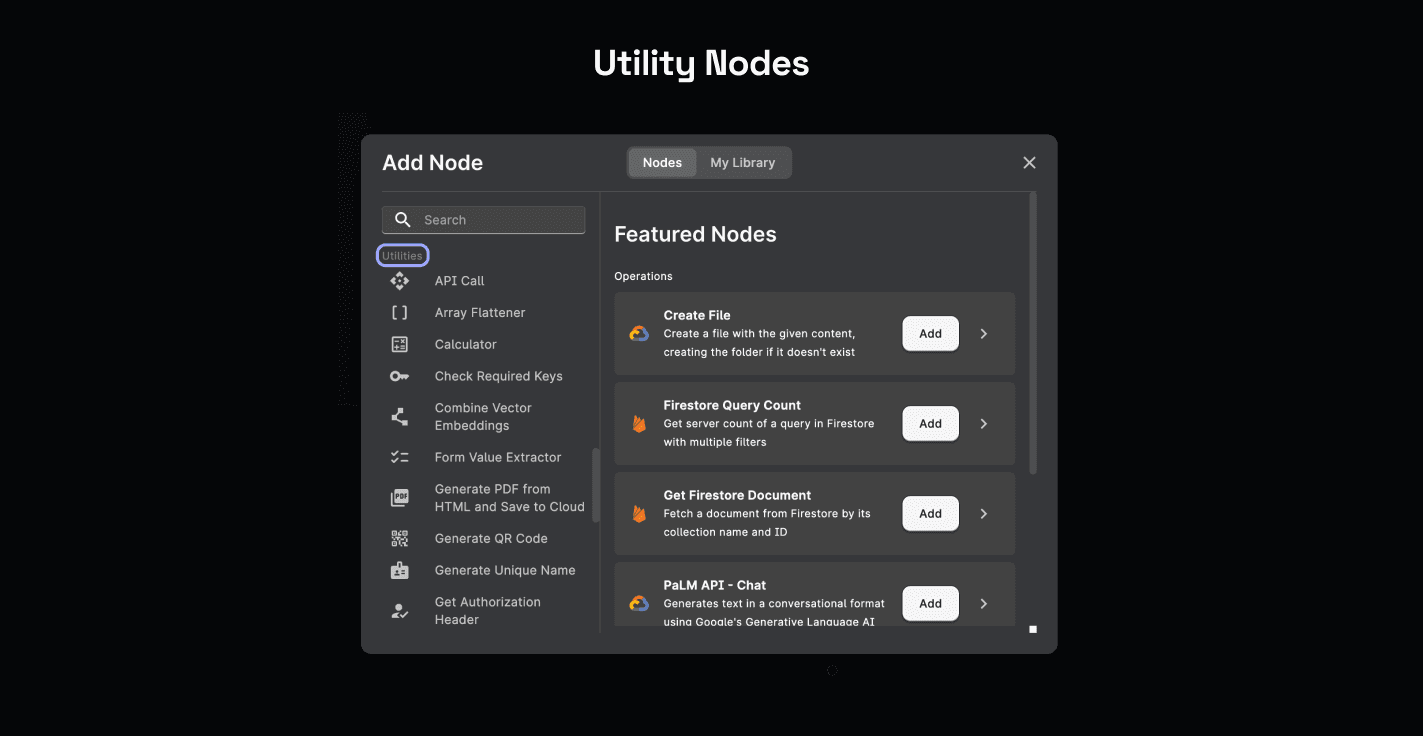 Utility Nodes